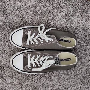 Converse chuck taylor all star classic low top unisex gray - men's 6 women's 8